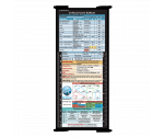 WhiteCoat Clipboard® Trifold - Blackout Critical Care Edition